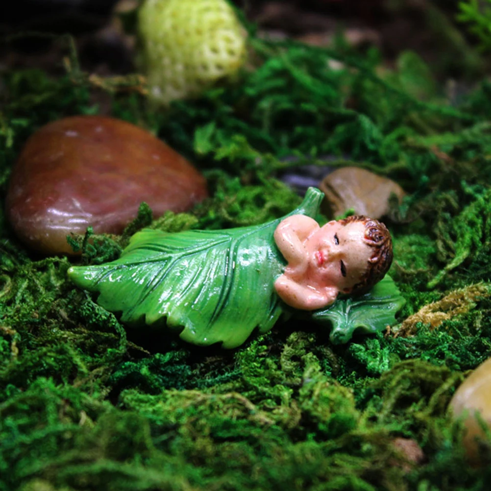 

3 PCS Small Landscape Ornaments Fairy Figurines for Adults Collectibles Christmas Garden Miniatures Decorations Outdoor Cute