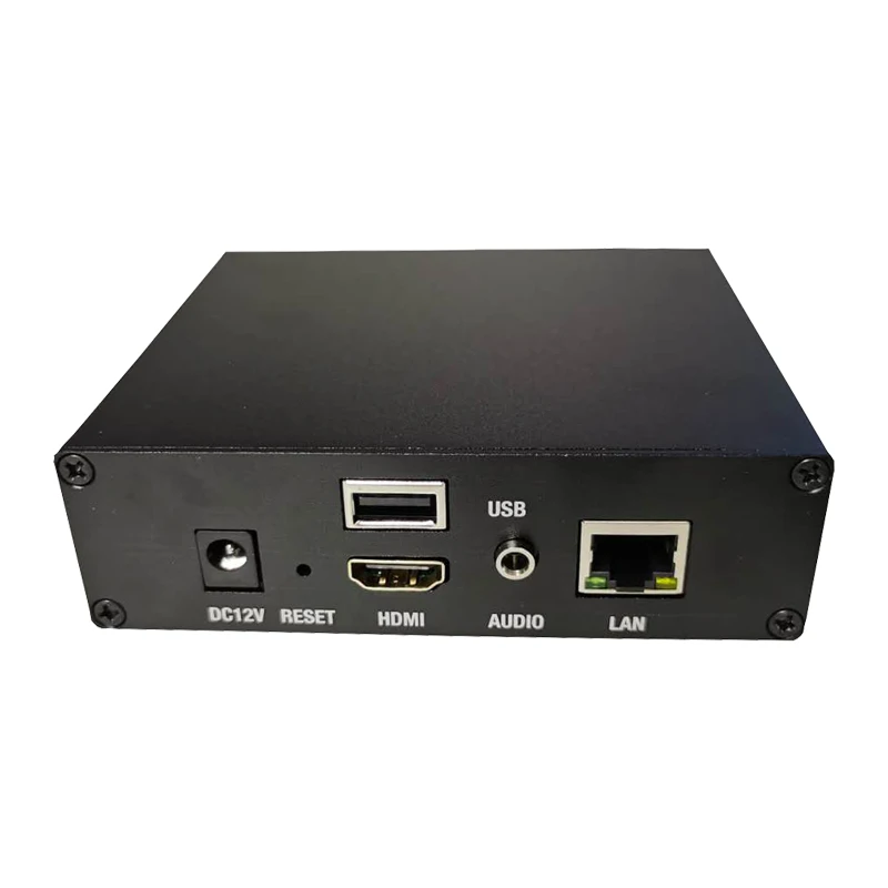 Codificador de Video H264 H265 para Transmisión de IPTV, Facebook, YouTube, Ustream HD, HDMI, con USB para Recopilar Video desde una Cámara USB