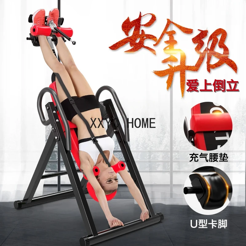 Inversion Table Inverted Home Hanging Long and High Pull Leg Height Increasing Lumbar Spine Tensioner Upside down