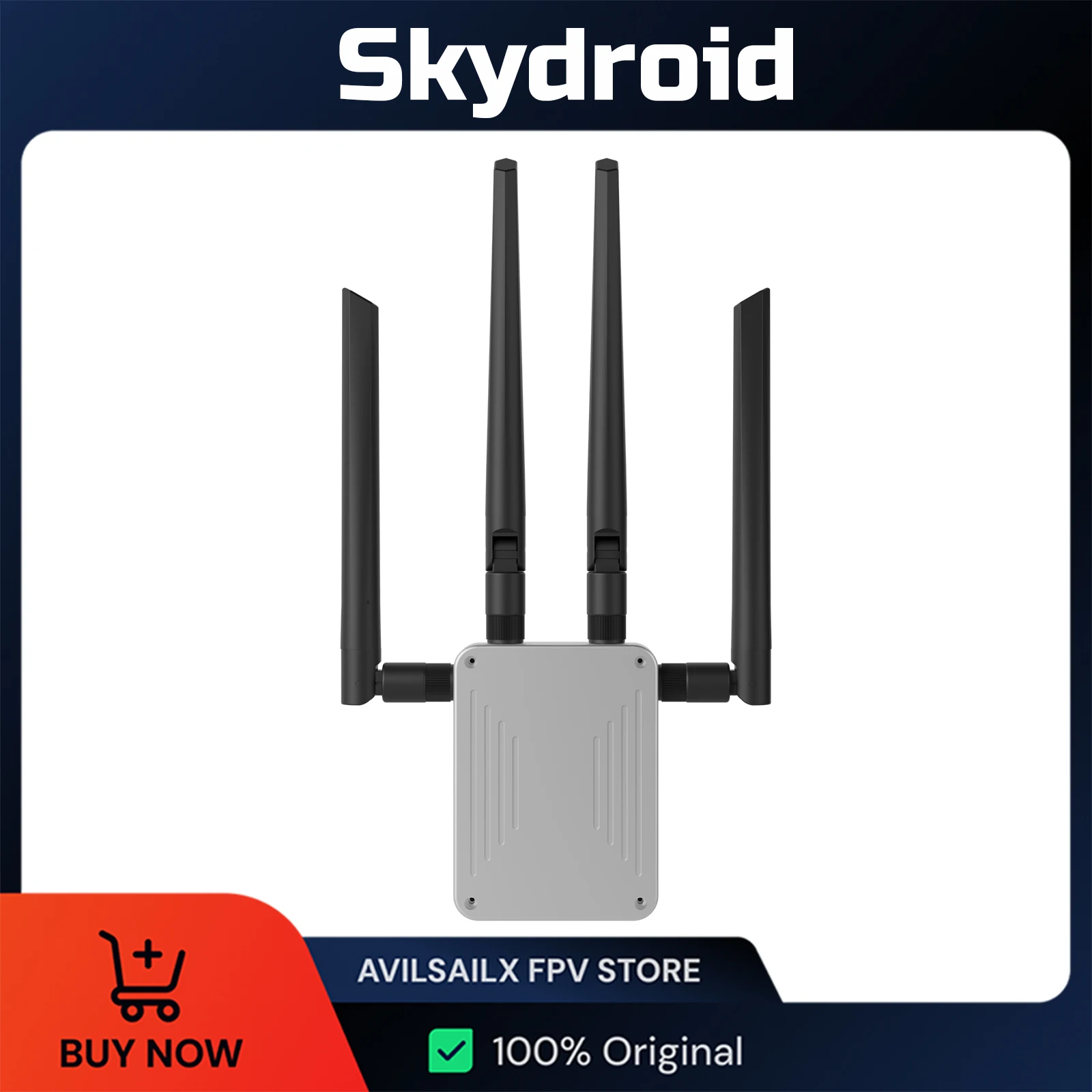 

Skydroid TR01 Многофункциональный повторитель дальнего сигнала 2,4G/5,8G Двухчастотный приемник