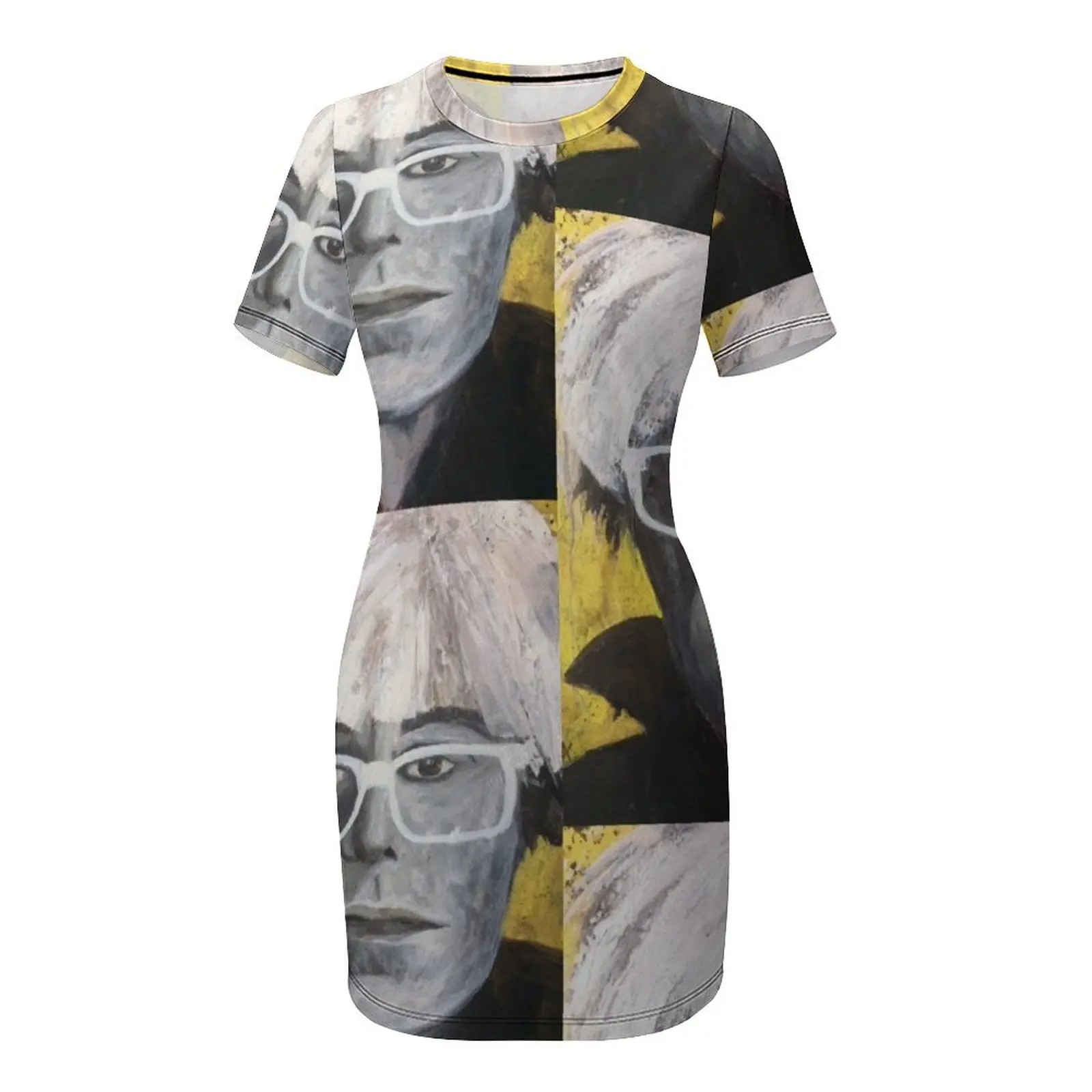 Andy Warhol Short-Sleeved Dress women dresses prom dresses 2025 long dresses for women festival outfit women Dress
