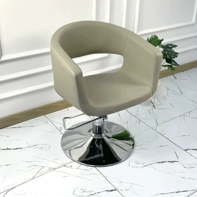 Luxury Nordic Swivel Barber Chairs Professional Reclining Makeup Facial Barber Chairs Modern Waiting Tattoo Cadeira Furniture