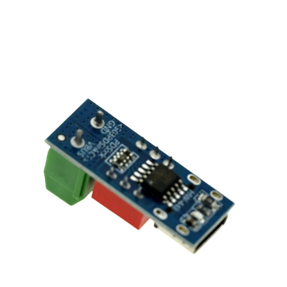 Typ-C PD3.0 Schnelllade-Triggermodul 5V 9V 12V 15V 20V DIP-Schalter DC-Spannungsauslöserplatine 100W Stromversorgungstest – Detail 4