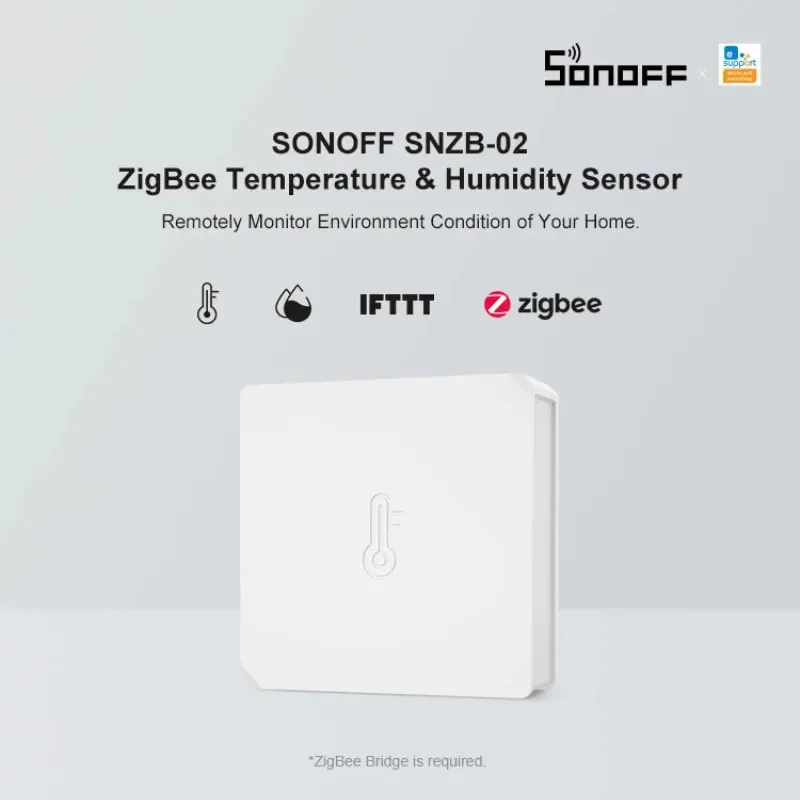 SONOFF Zigbee 3.0 ZBBridge Mini ZBMINI / Wireless Switch / Temperature Humidity /Motion /Door Sensor Work With Alexa Google Home