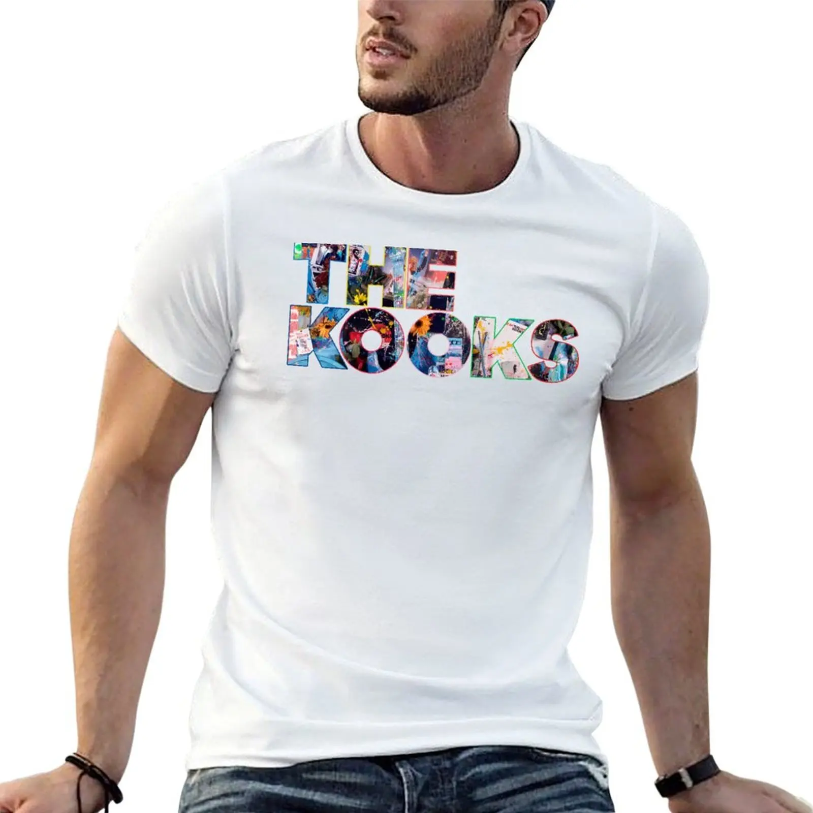 The Kooks - Best of... So far (Multi-Color Border) T-Shirt gifts for boyfriend oversizeds mens graphic t-shirts pack