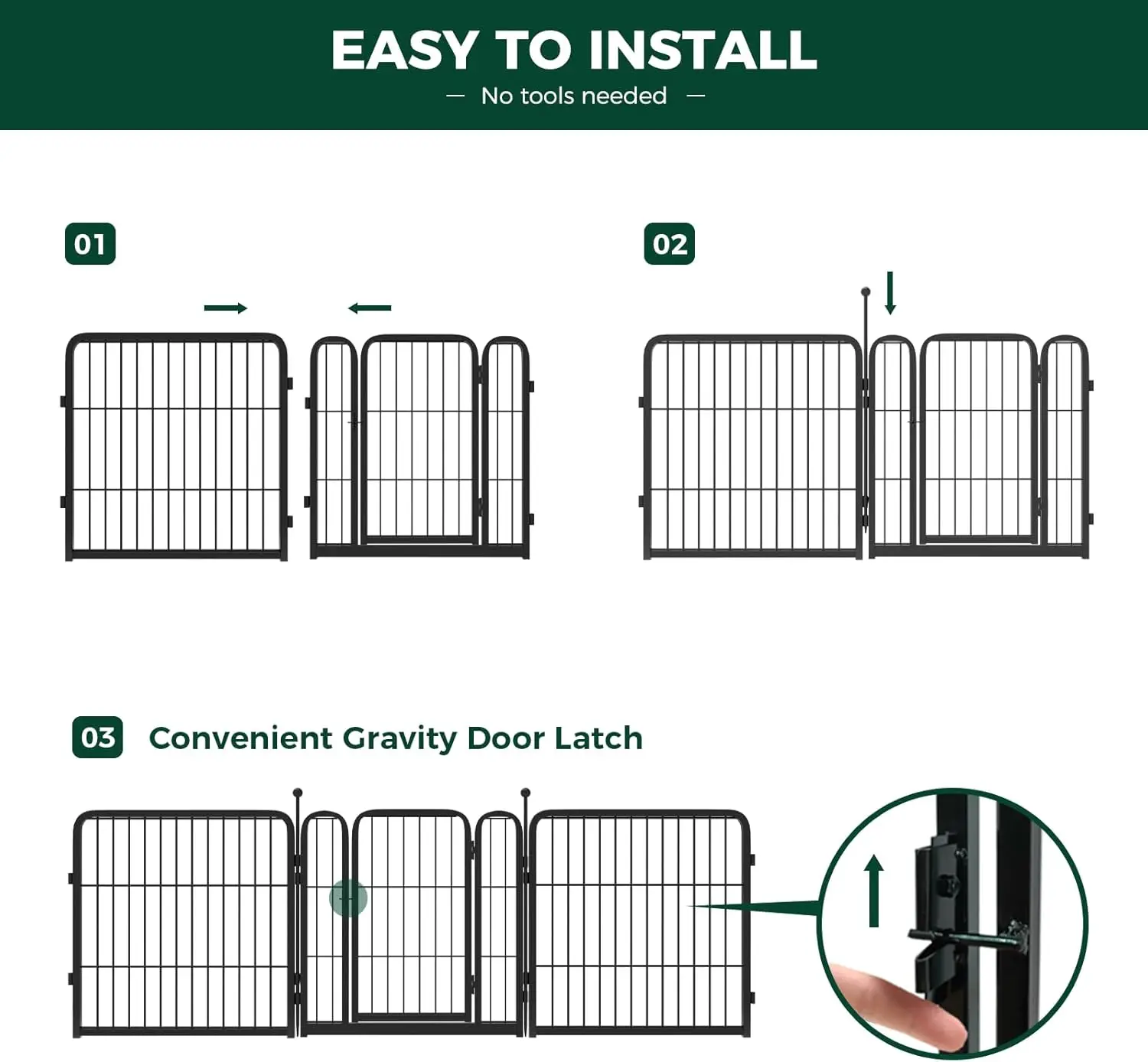 Dog Playpen for Yard, RV Camping│Patented,