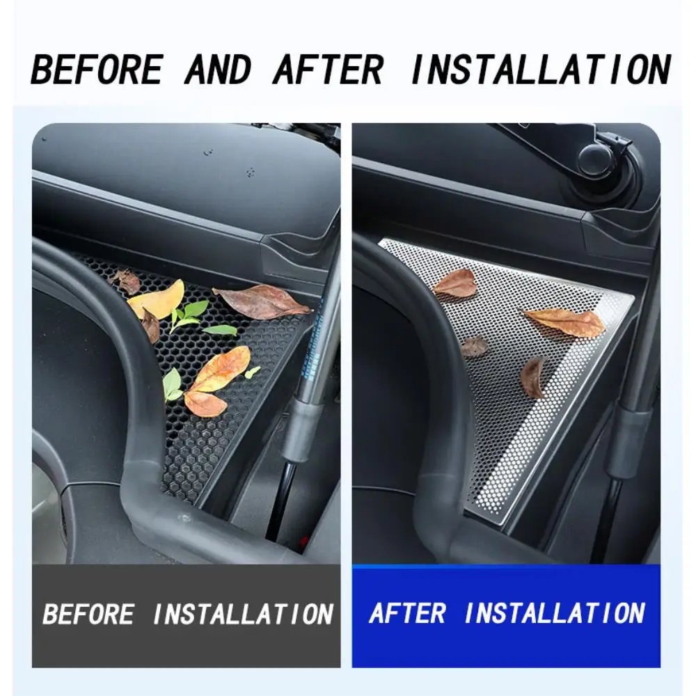 Car Upgrade For AITO M9 2024 2025 Car Hood Vent Dust Screen Mesh Anti-Blocking Protective Cover Car Decoration Auto Parts