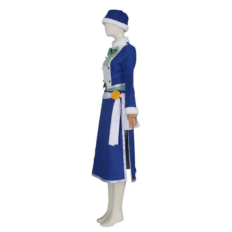Juvia Lockser Cosplay Costume Blue Water Mage Outfit Cute Lolita Uniform For Anime Convention Halloween Christmas Gift yj4k view 3