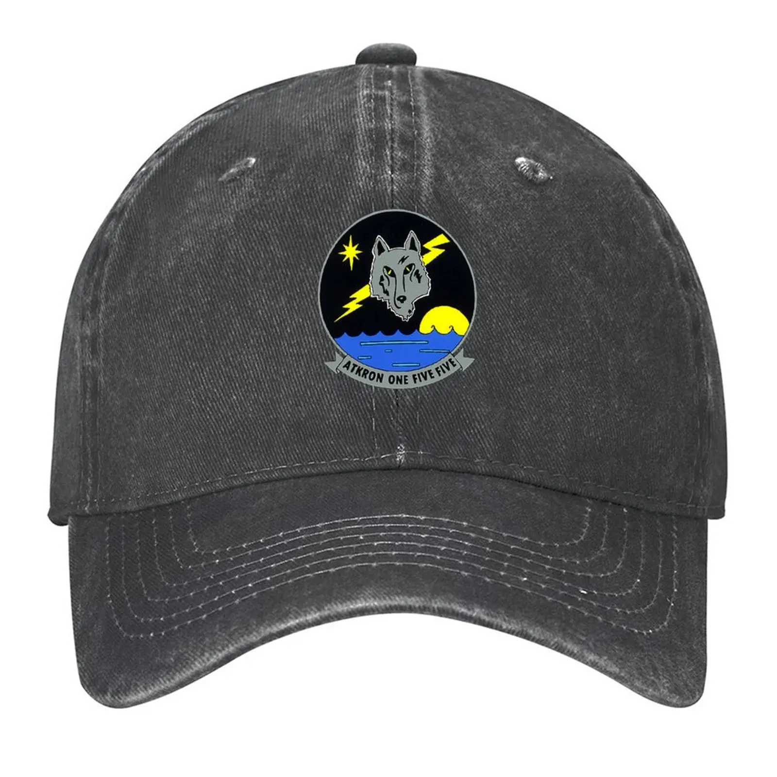 

VA-155 ATTACK SQUADRON STORE Baseball Cap men's big size hat Kids Hat Rave Funny hats Mens Caps Women's