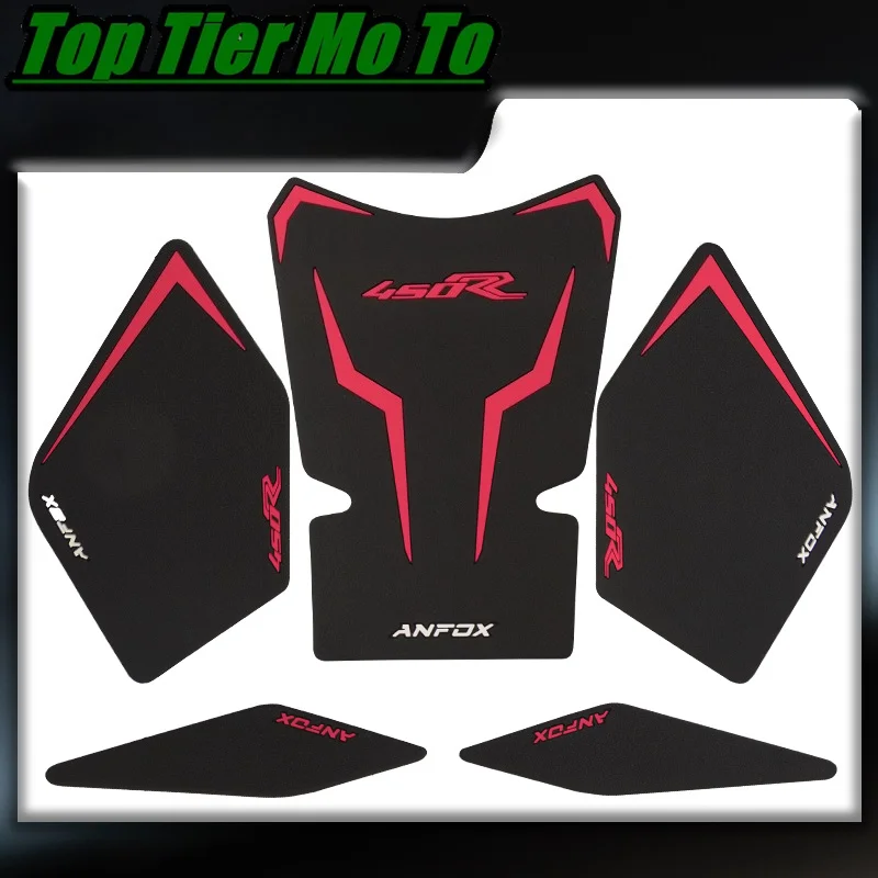 Protector Anti Slip Tank Pad Sticker Fishbone patch Gas Knee Grip Traction Side Pad 3M Decal New Fit For KOVE 450RR 2024–2026