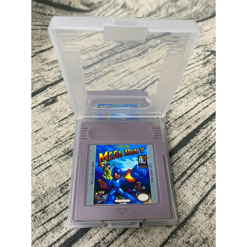 MEGA MAN V GB Game Cartridge Card for GB SP/NDS//3DS Consoles 32 Bit Video Games English Language Version