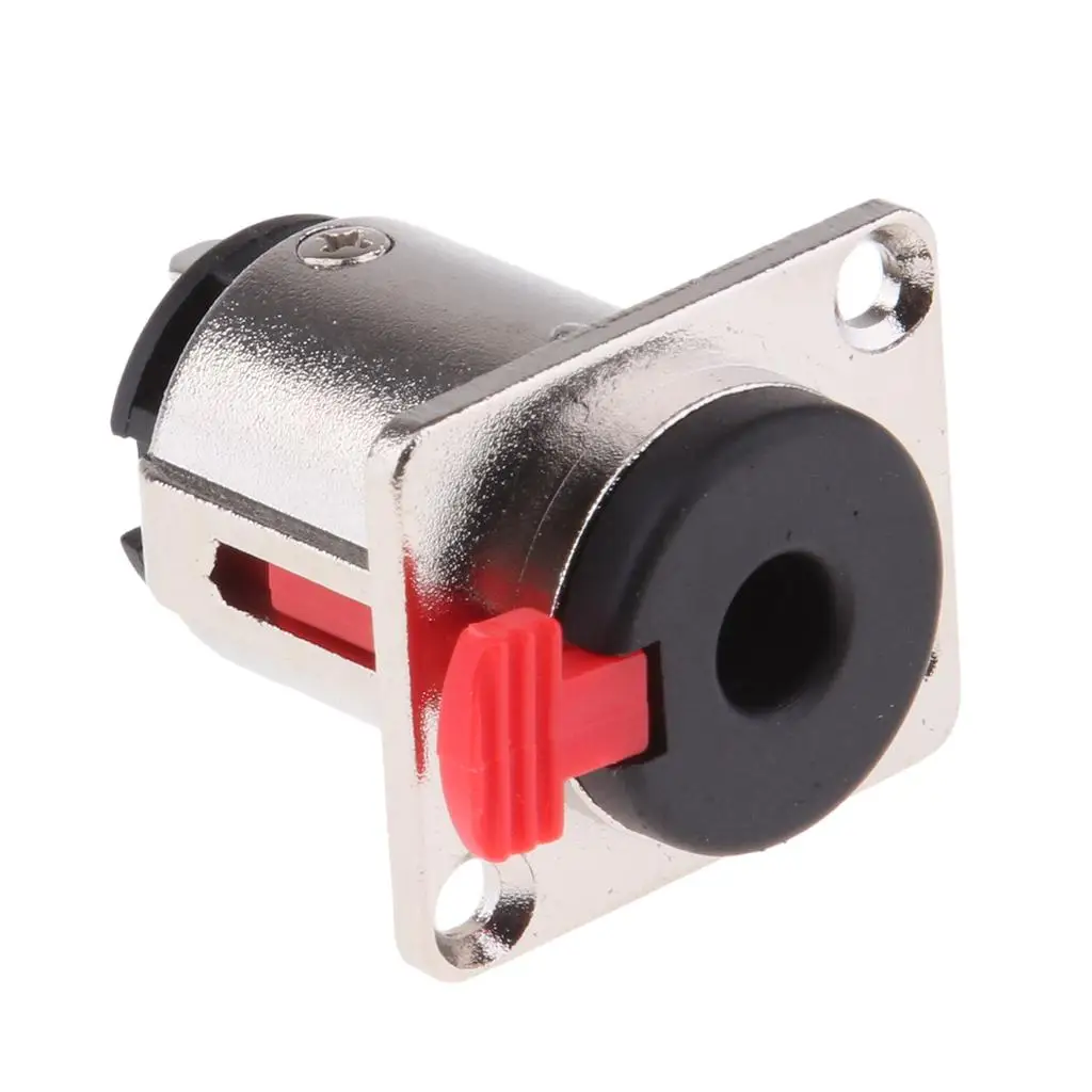 6.35mm Female Socket for Audio Microphone Cables Connectors