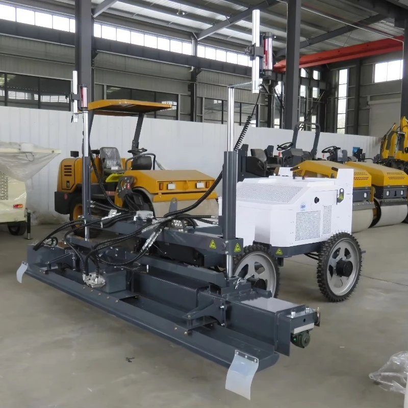 Laser Screed  High-precision Laser Leveling System  3m Vibrating Screed Width Hydraulic Drive
