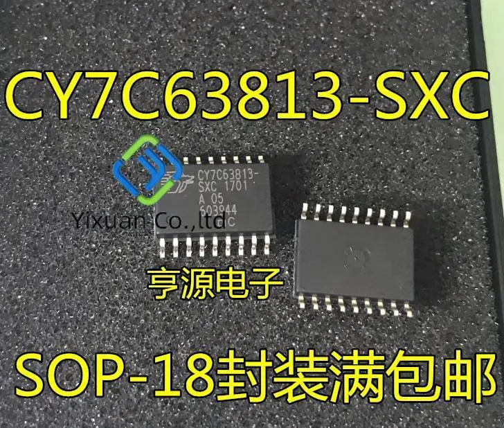 

10pcs original new CY7C63813 CY7C63813-SXC SOP-18 CY7C63803-SXC SOP-16