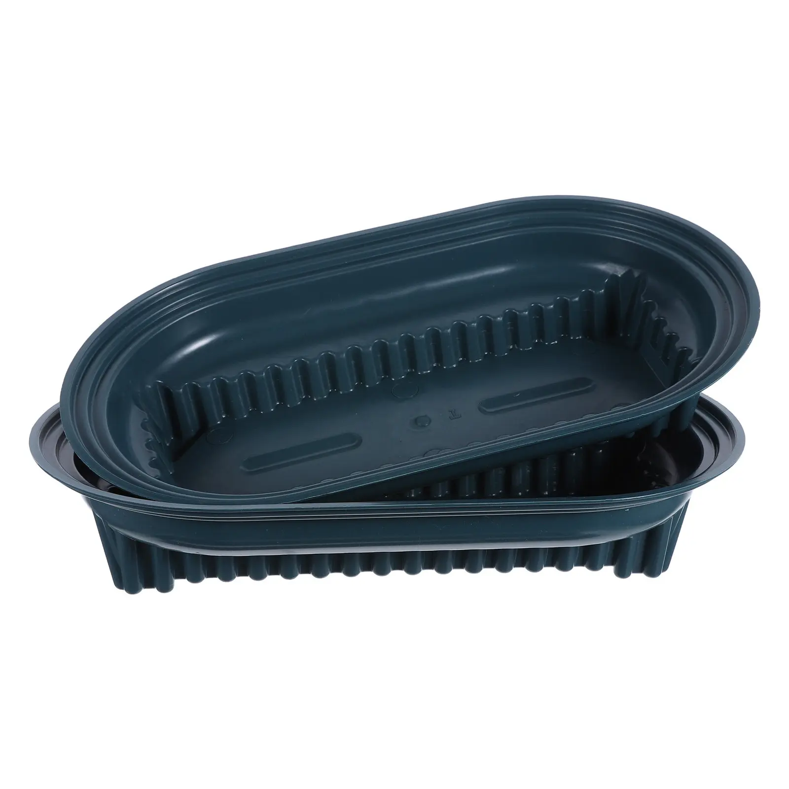 2pcs Floral Mud Trays with Stable Base for Fresh Flower Arrangements, Wedding & Party Table Decoration
