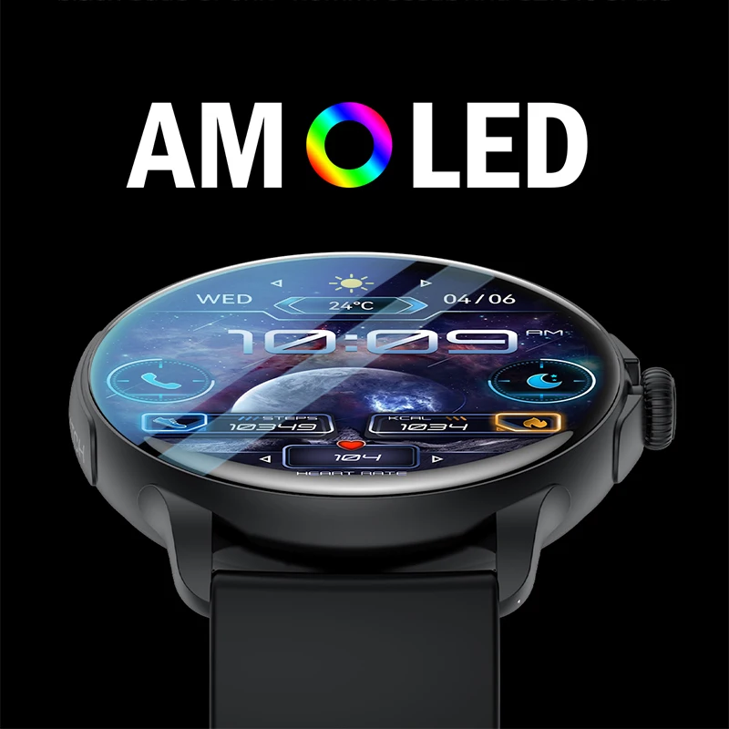 

Smart Watch Multiple Dial 1.43Inch Full Touch Screen AMOLED Wireless IP68 Waterproof Sports Watch For Sport Smart Wristwatch