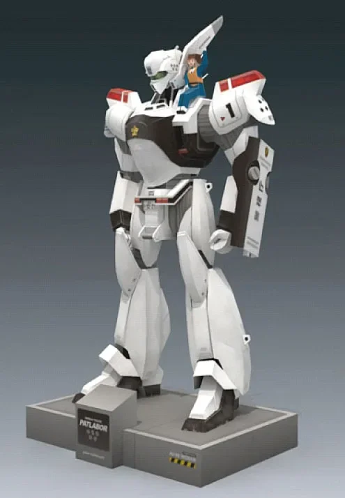 Mobile Police PATLABOR av-98 Ingram-1 Machine 3D Paper Model DIYToy