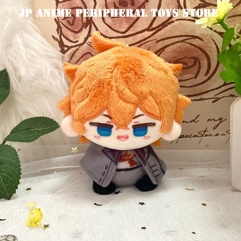 12 centimetri Genshin Impact Peluche Giocattolo Tartaglia Keqing Klee Raiden Shogun Zhongli Diluc Nahida Farcito bambola pendente Ventole Regali Di Compleanno