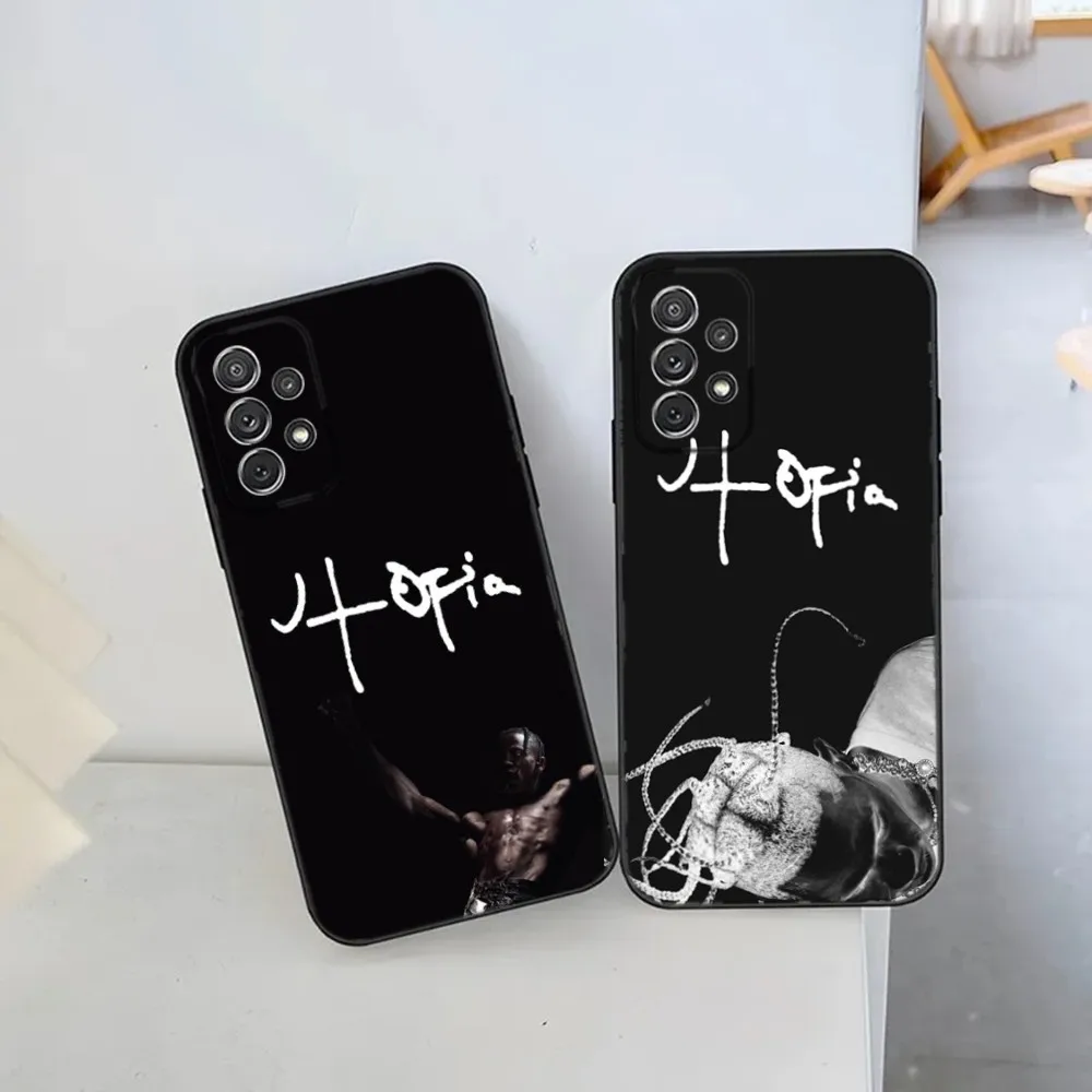 

T-Travis UTOPIA Scott Phone Case For Samsung S21,S22 Ultra,S20,S30 plus,S22 plus,S23,S30 ultra 5G Silicone Cover