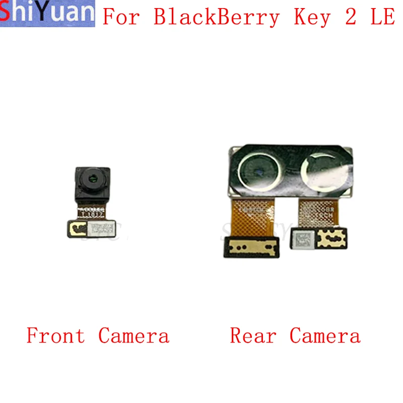 Back Rear Front Camera Flex Cable For BlackBerry Key 2 LE Main Big Small Camera Module Repair Parts