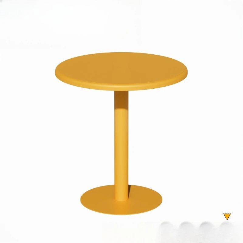 

Living Room Side Café Tables Homestay Shop Balcony Modern Café Tables Simple Metal Furniture Omschrijving MH40ZZ