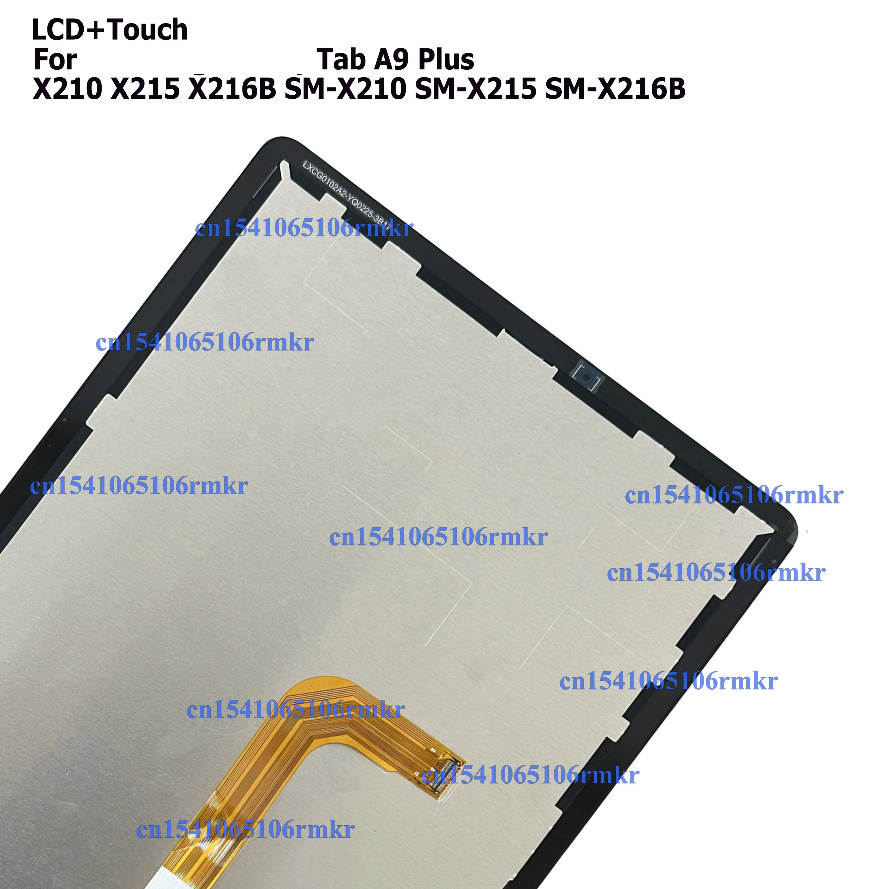 New LCD For  Tab A9+ A9 Plus X210 X215 X216B SM-X210 SM-X215 SM-X216B Touch Screen Digitizer Glass Replace