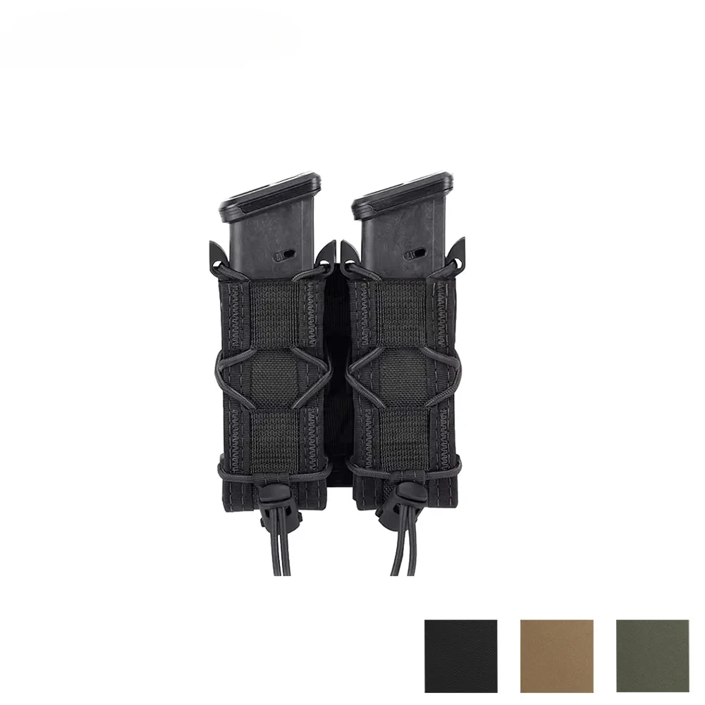 Poudres à double triple chargeur pour odor, 9mm, molle à ouverture, adaptées pour Glock 17 19, SIG