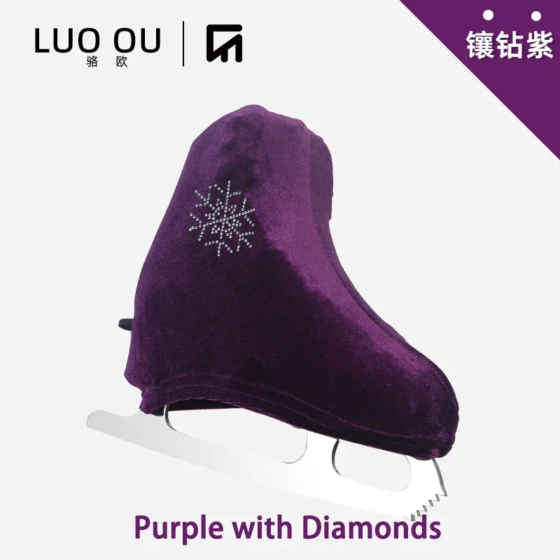 جديد الشكل أحذية التزلج غطاء حامي المضادة للخدش المضادة للأوساخ سميكة محبوك التزلج على الجليد غطاء زوج واحد حماية التزلج على الجليد