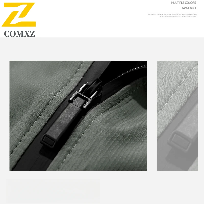 New Autumn Jacket Men's Fashion Brand Loose Stand Up Collar Windproof Baseball Suit Coat Male Business Casual Solid Color Jacket