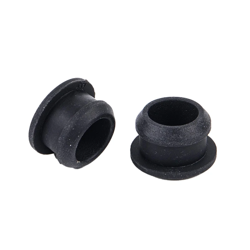 10 Pcs Silicone Rubber Snap-on Hole Plug 2.5-14mm Blanking End Caps Seal Stopper