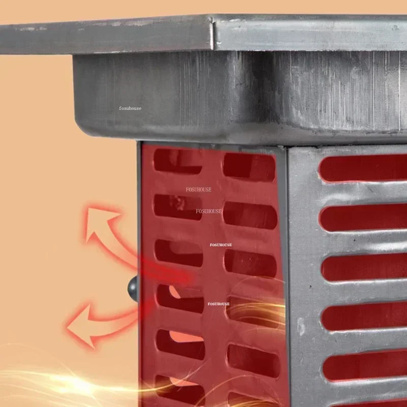 Chimeneas de arte del hierro de lujo para el hogar, chimenea fundida para interiores, tienda de campaña al aire libre, estufa, hoguera de invierno, horno de madera, estufa de calefacción Q