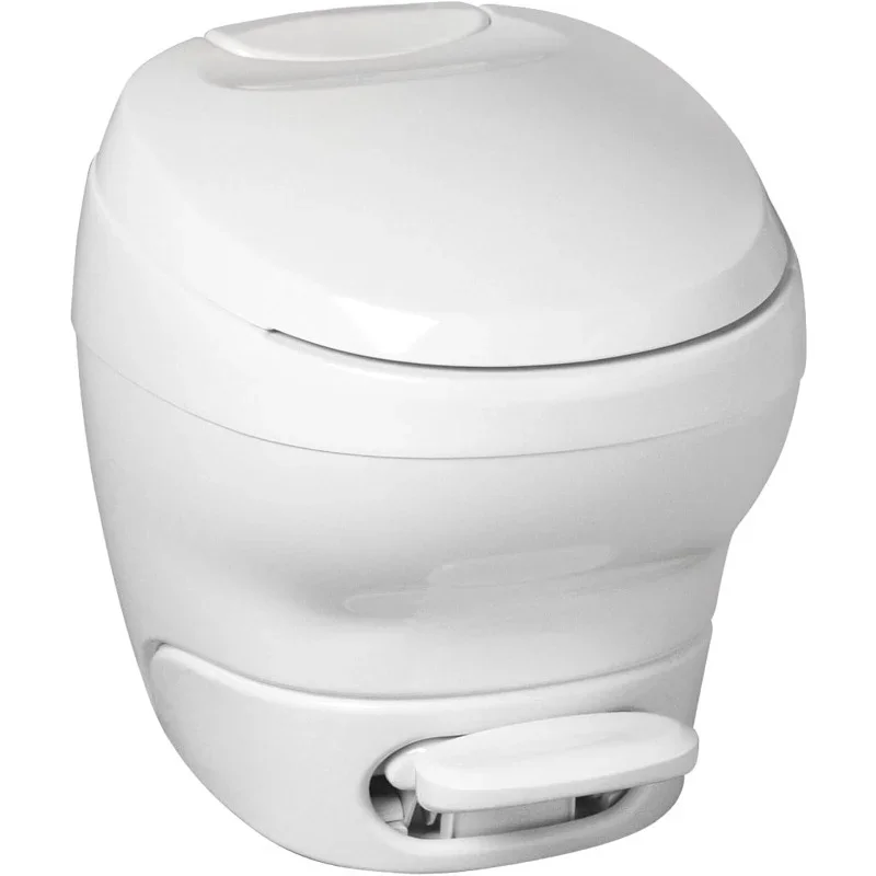 

Aqua Magic Bravura RV Toilet - High Profile - Plastic White Color 31084