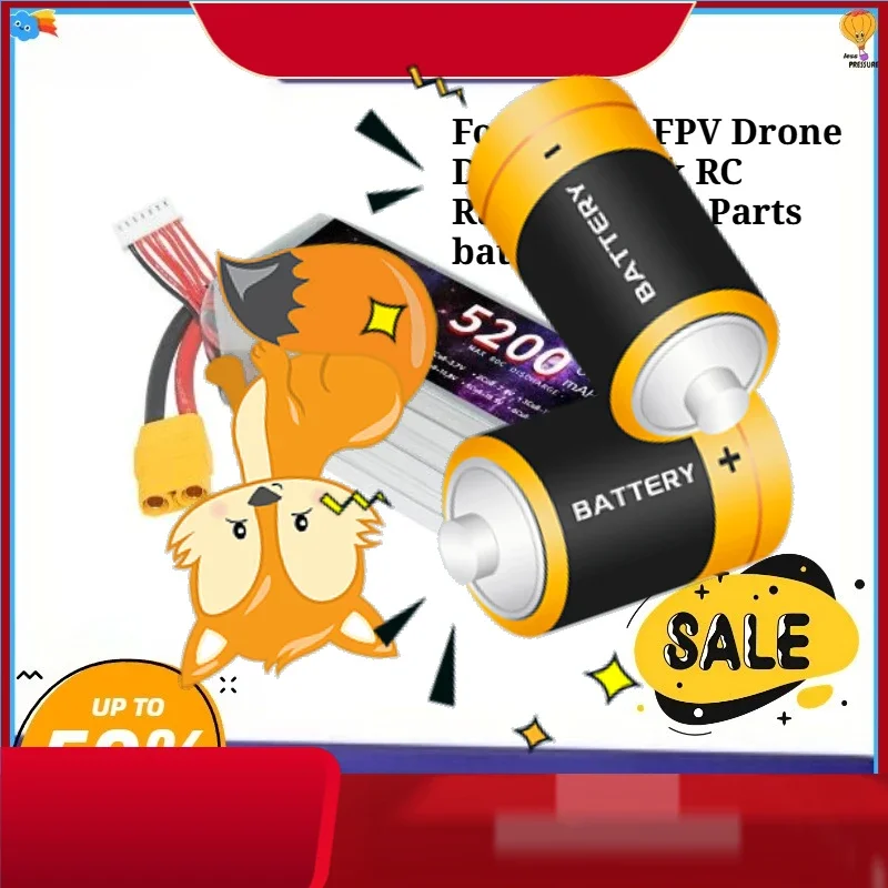 

Lipo Battery 5200mAh 22.2V 60C Softcase With EC5 Plug For RC Car FPV Drone Desert Truck RC Racing Hobby Parts XT60 T XT90 6S