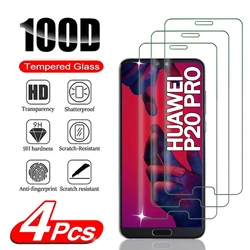 For Huawei P20 Pro,Tempered Glass HD Screen Protector 2/4Pcs 9H