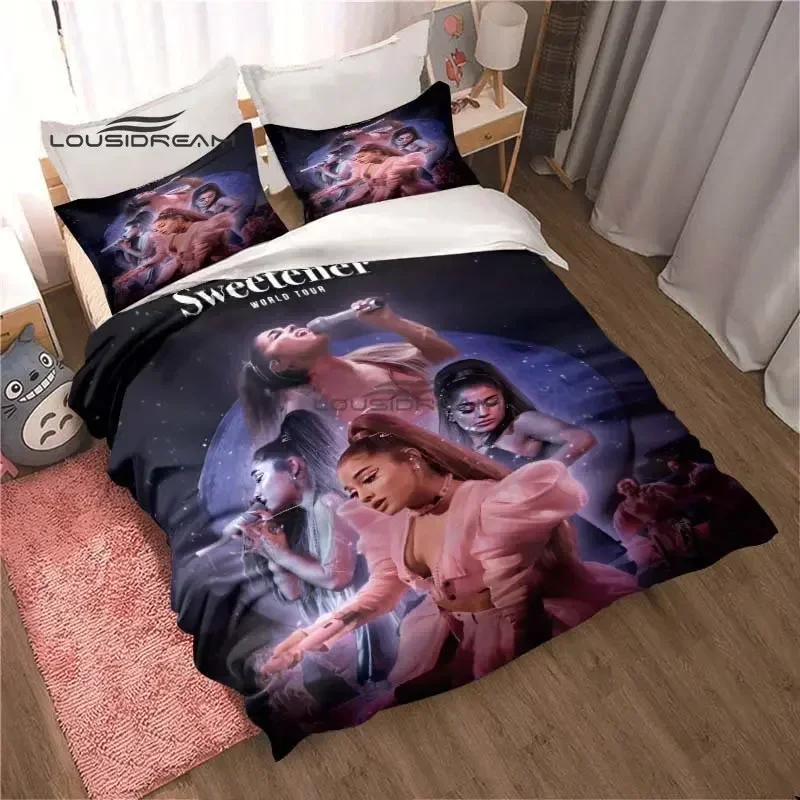 Pop Singer A-Ariana Grand Bedding Sets exquisite bed supplies set duvet cover bed comforter set bedding set luxury birthday gift