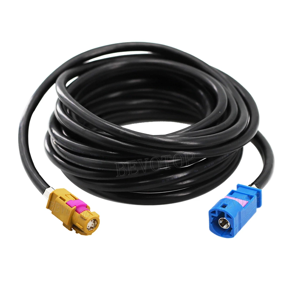 HSD Code C Male Plug to Code K Female Jack 4Pin Connector HSD Cable High Speed 4 Core 535 Line Wire Harness for Benz BMW Audi image 2