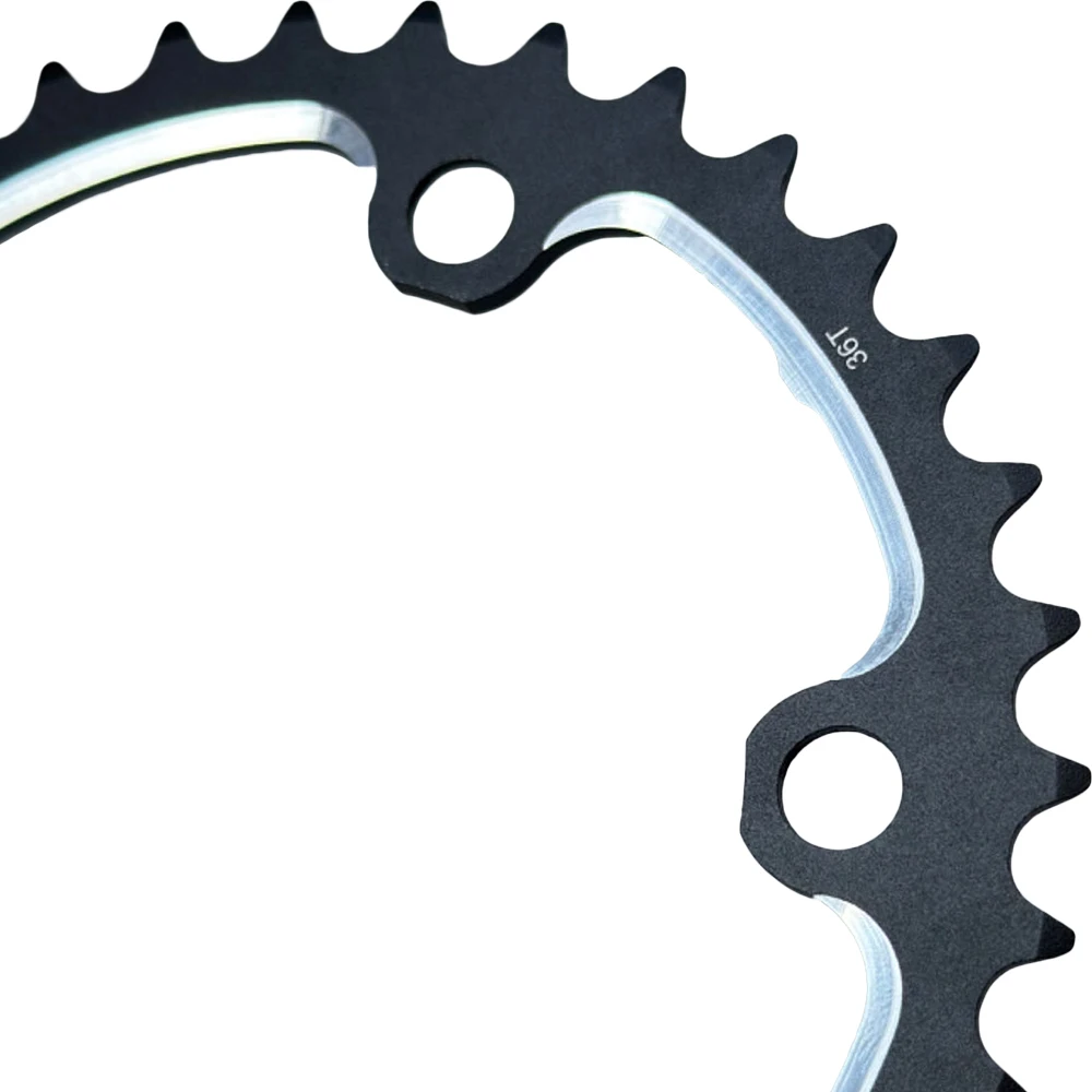 36T 52T 110 BCD Rennrad Kettenblatt 52 Gang Doppelkettenblatt Spur Fahrrad 110BCD Krone – Detail 7