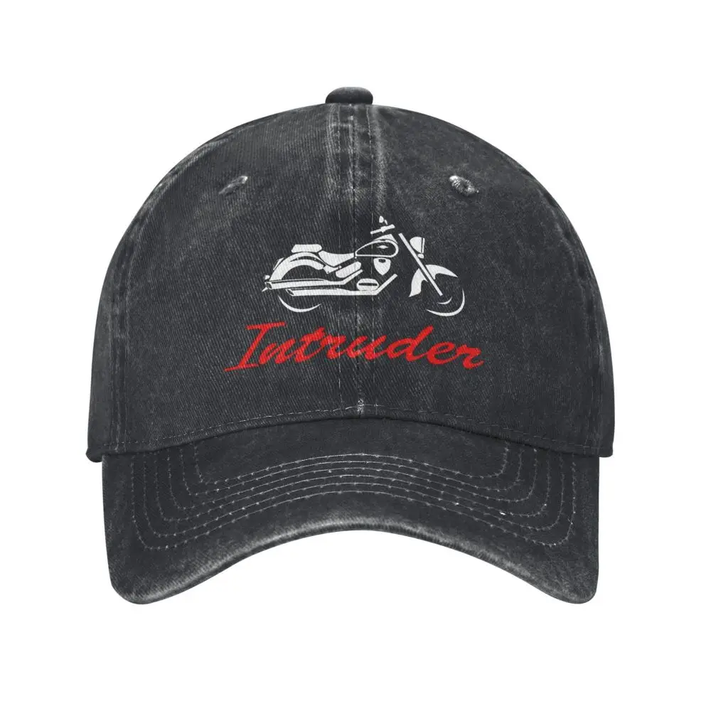 NEW SUZUKI-INTRUDER Baseball Cap Men Women Snapback Trucker Fashion Mesh Hat Outdoor Sport Running Adjustable Gift