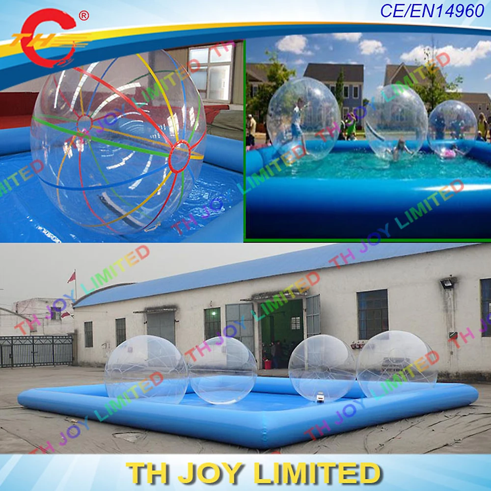 

(2pcs/lot) 2m Walk On Water Ball/Water Sports Balloon Water Walking Ball/Water Zorb Ball/Inflatable Human balloon Hamster Ball