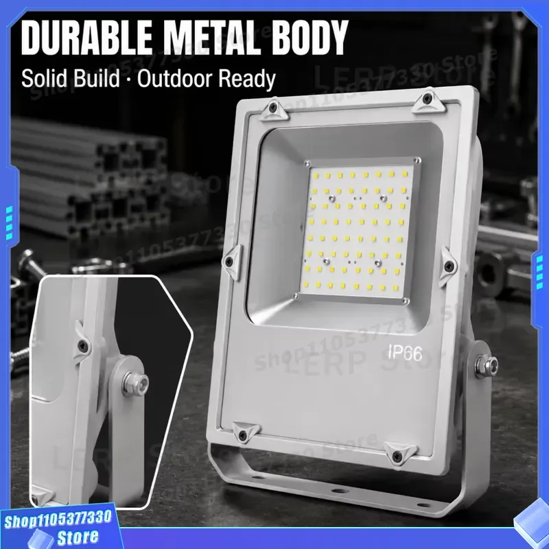 CET-165 LED Flood Light 30W 50W 80W 100W 150W 200W IP65 Waterproof Outdoor Projector Lamp CE Certified High Brightness