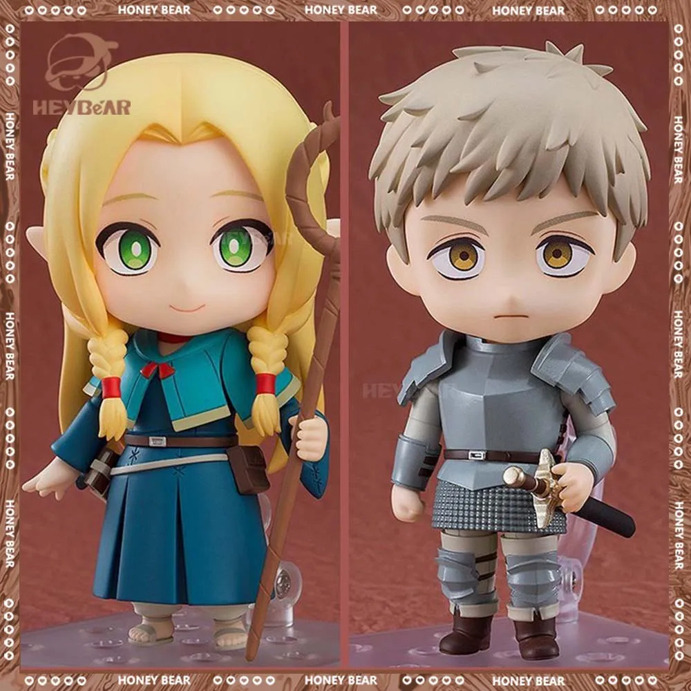 Delicious In Dungeon Figure 2385#Marcille 2375#Laios Laius Raiosu Action Figures Q Version Model Doll Collect Toy Birthday Gifts