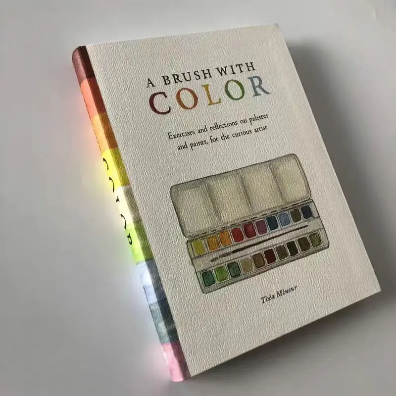 A Brush with Color Art Painting Book Palette and Pigment Practice: A Tutorial on Artistic Color Painting Techniques Thia Mcentur