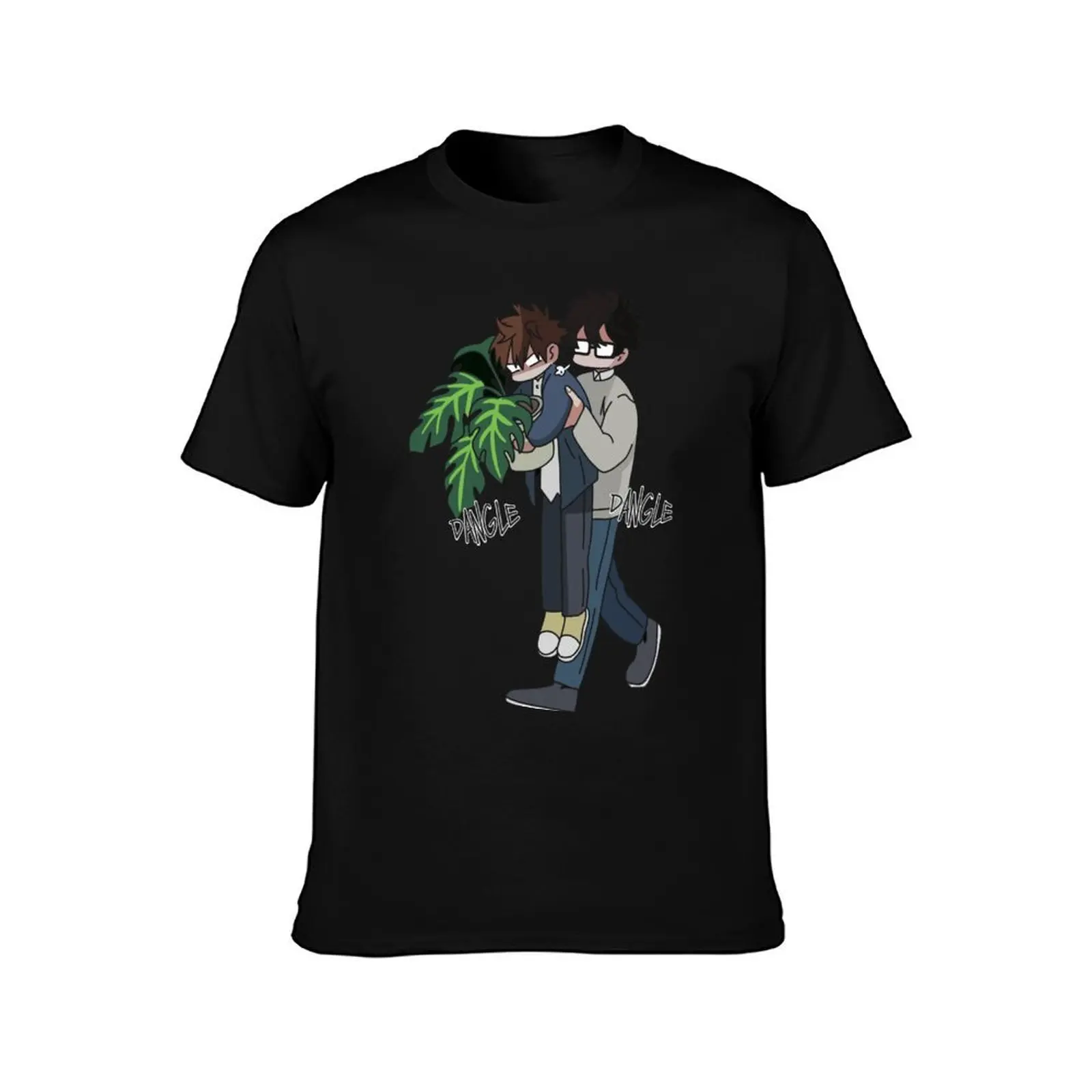 Sign (BLManhwa) (YAOI) Language – Suhwa – (??) by Ker. Yohan in the middle of carrying Gyoon carriying a plant T-Shirt view 2