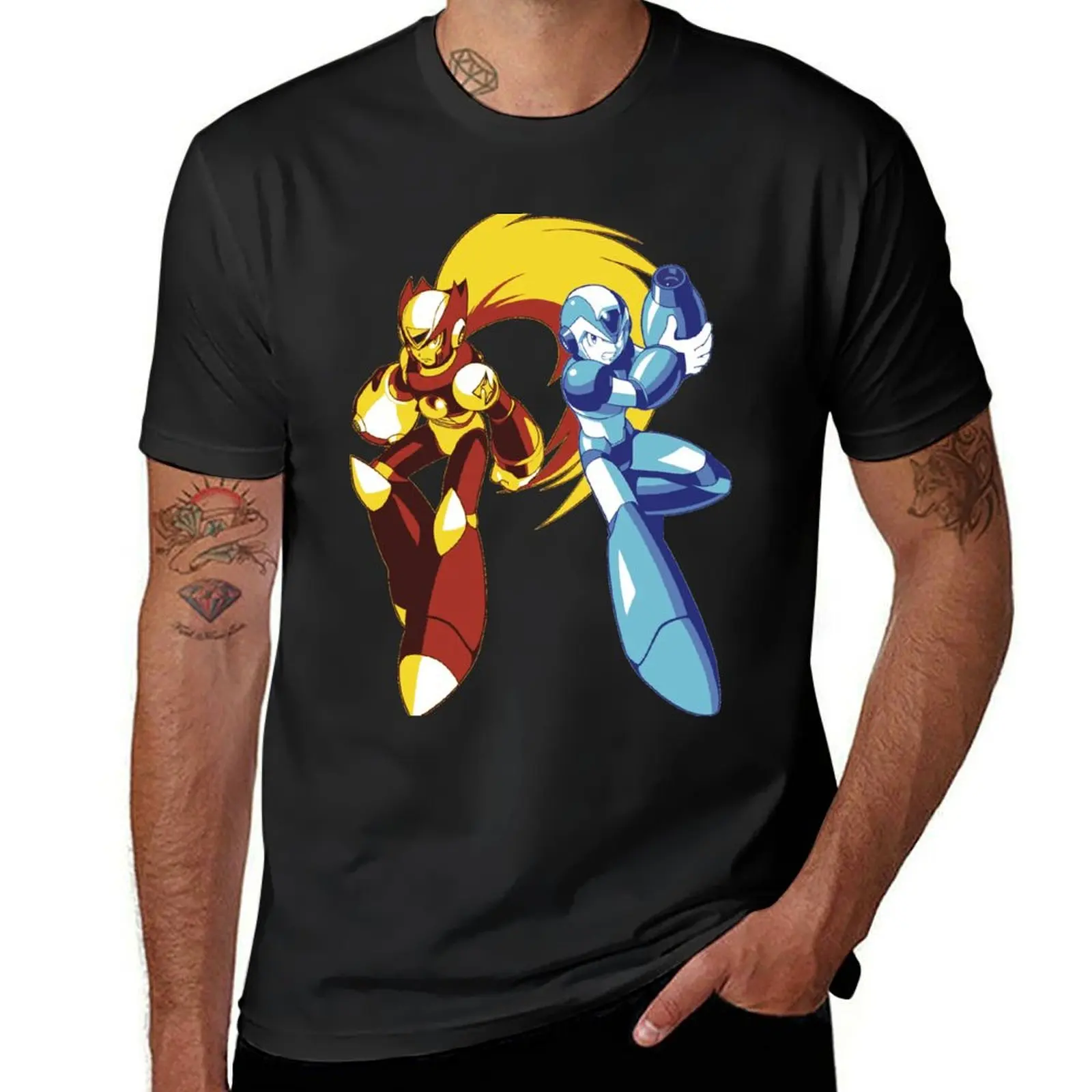 

Mega Man And Zero — 01 T-Shirt animal prinfor boys customs design your own plus size tops mens t shirts casual stylish