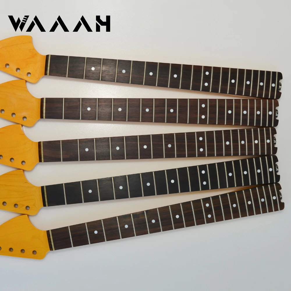 21 Frets Electric Guitar Neck Big Head High Gloss or Matte with Rosewood Fretboard for ST Gutiar