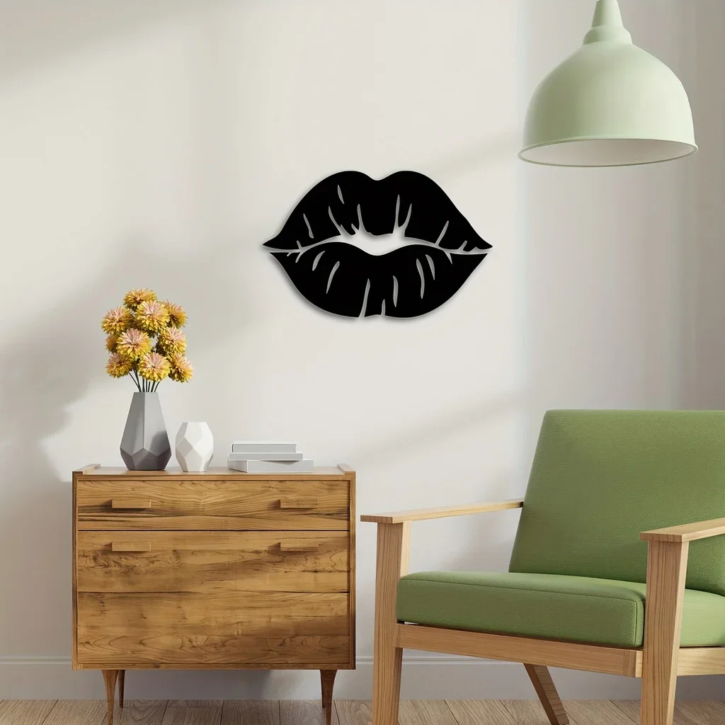 

Metal Sexy Lips Wall Art Design Sign Hang Metal Wall Decorations Bedrooms, Dorms, Living Rooms, Boutiques & More Wall Decoration