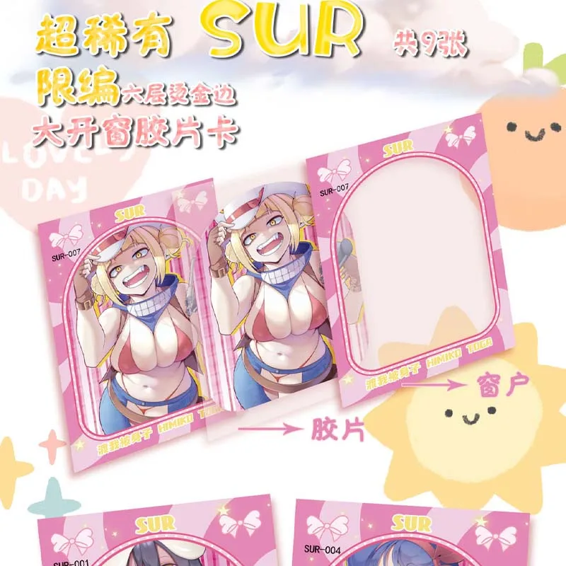 Cartes de collection Goddess Story pour enfants, Anime Waifu, Maillot de bain, Bikini, Cadeau jouet pour enfants, Nouveau, Absolument charmant