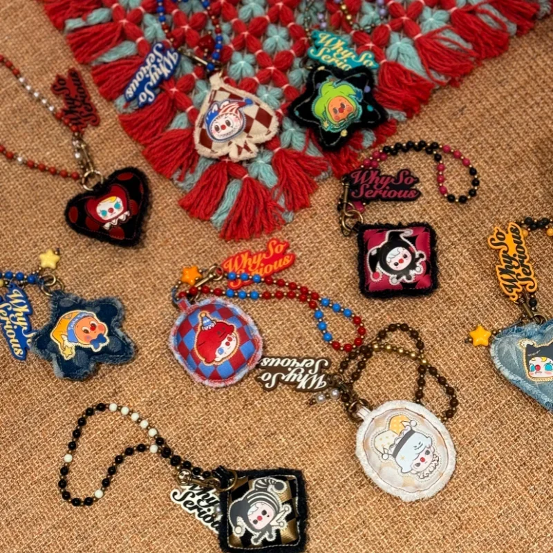 POP MART WHY SO SERIOUS SERIES Pendant Chain Trendy Blind Box Original Toys Guess Bag Mystery Box Doll Anime Figure Ornament