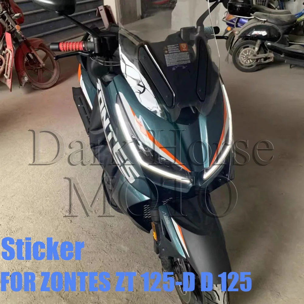 

Motorcycle Body Fairing Sticker Decals Protector Decal FOR ZONTES ZT 125-D D 125