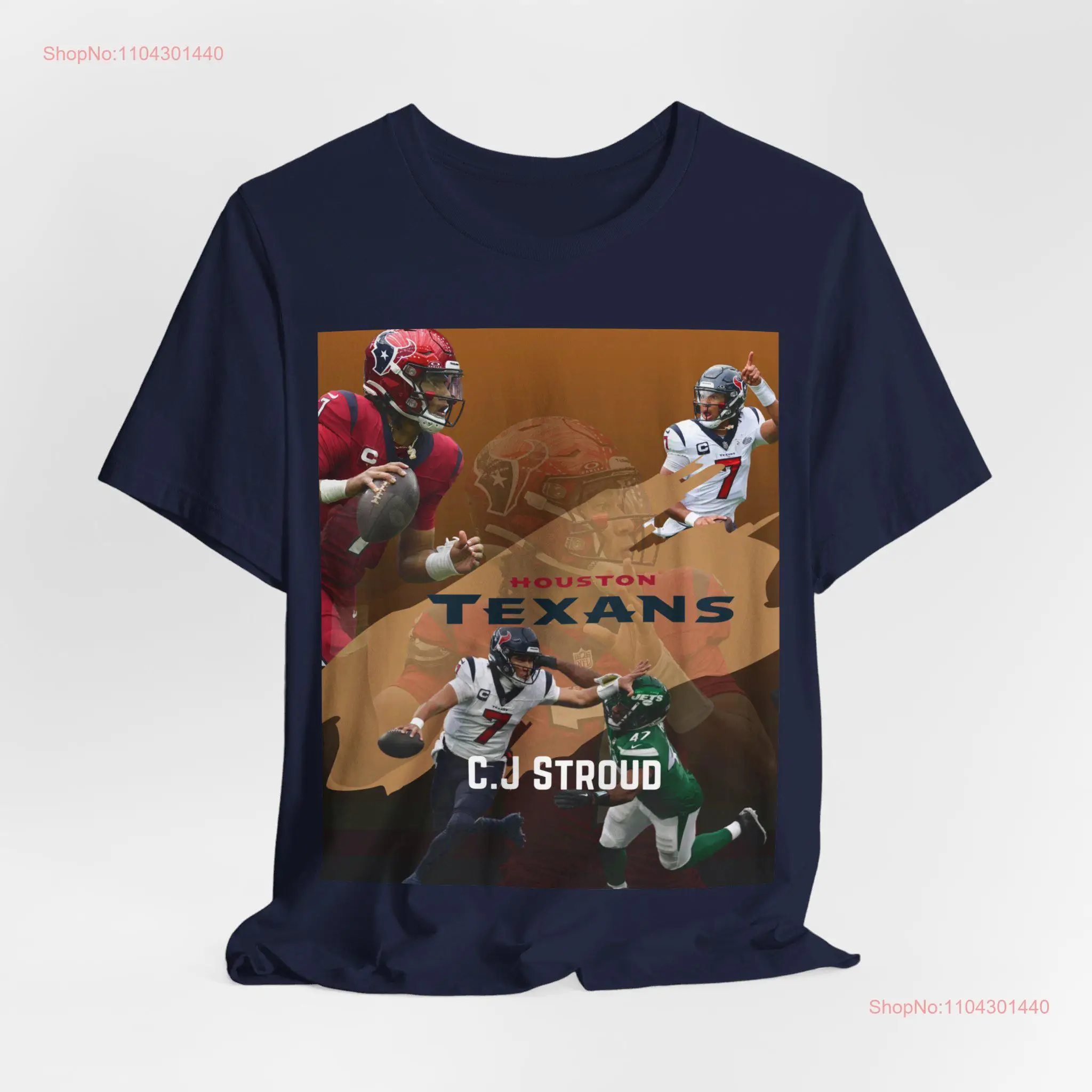 

Футболка из джерси TEXANS CJ STROUD 2, длинные или короткие рукава